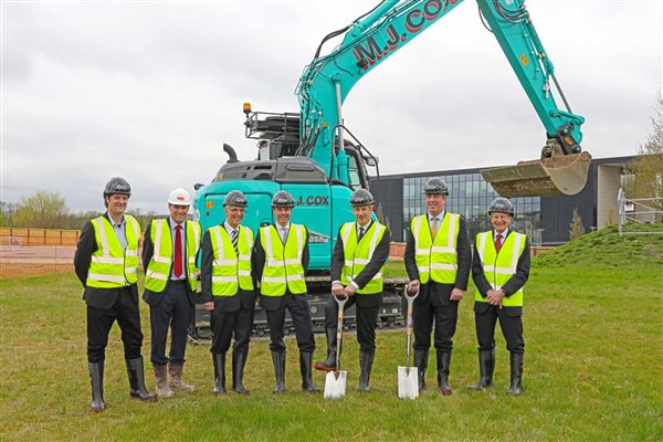 Minister breaks ground and unveils name for £13 million office