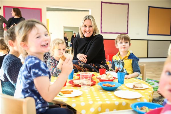 Childcare Minister visits to officially open new day nursery