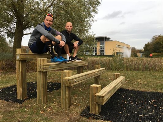 Fitness trail installed – a healthy way to network at The Oxford Science Park