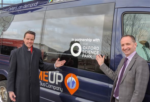 Oxford Bus Company and the Oxford Science Park form partnership as part of joint drive to improve connectivity