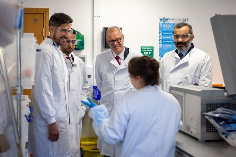 Saudi and UK Ministers visit The Oxford Science Park